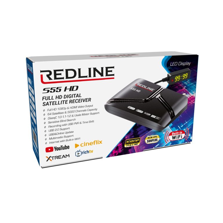 Redline S55 HD (Bluetooth Kumandalı) Wifi