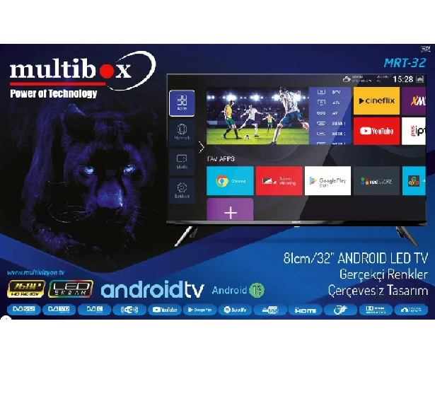 MULTİBOX MRT-32 Android Led  Televizyon