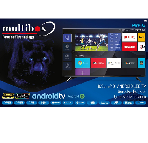 Multibox MRT-43 Android Led Televizyon