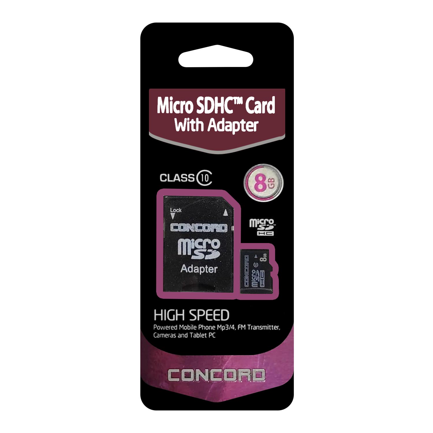 CONCORD C-M8 Hafıza Kartı Micro Sd 8GB Class10