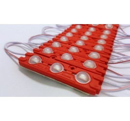 MODÜL LED 12V 1.2W  KÜÇÜK LENSLİ KIRMIZI