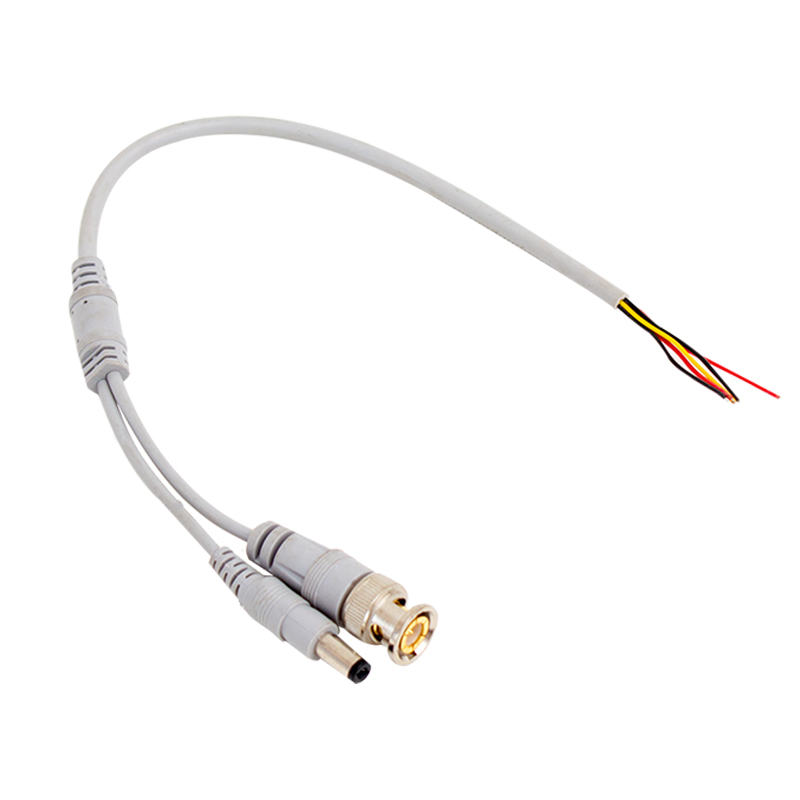 BNC + POWER JACKLI 30 CM GÜVENLİK KABLOSU  0.51