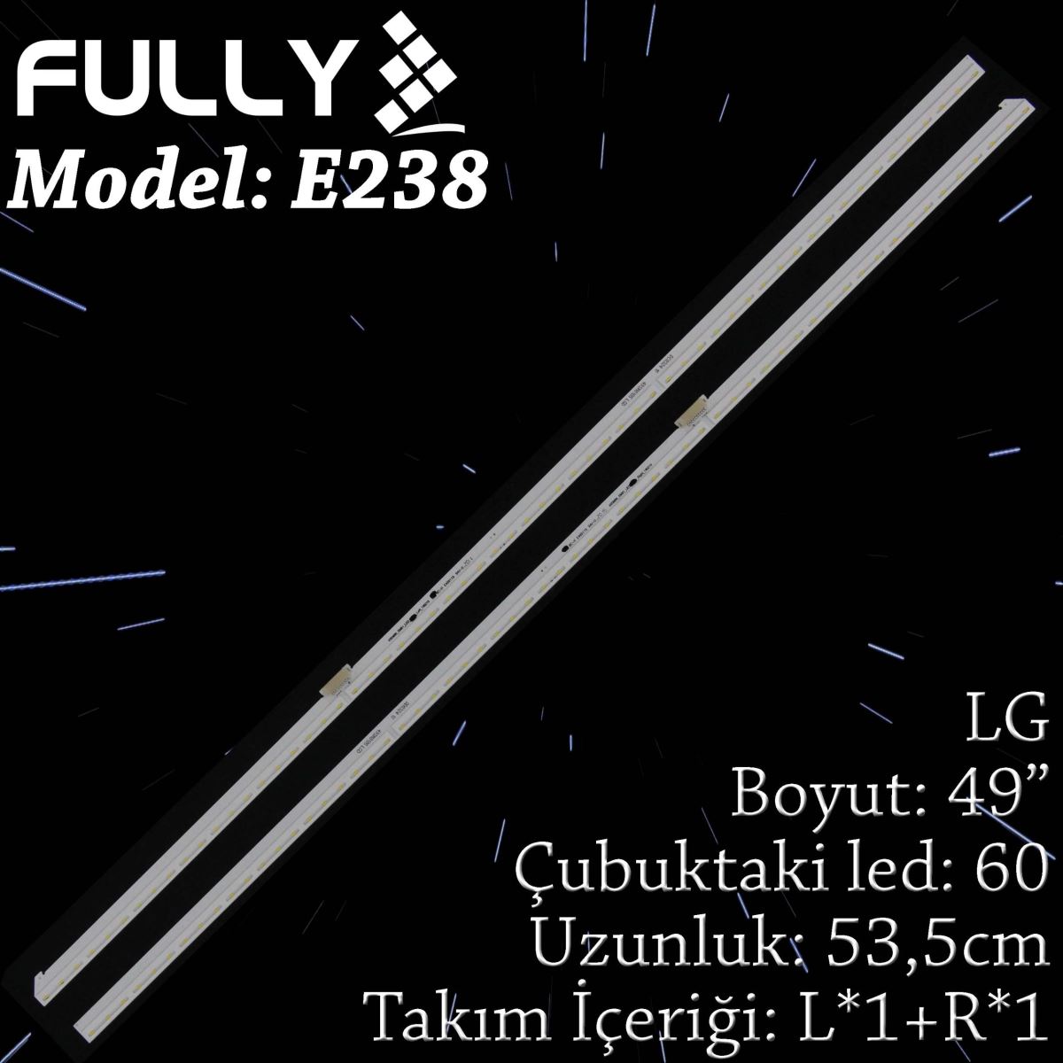 FULLY ELED-238 LG 49 INC 49SM8200PLA, 49SM8600PLA, 49SM8000PLA, 49NANO816NA