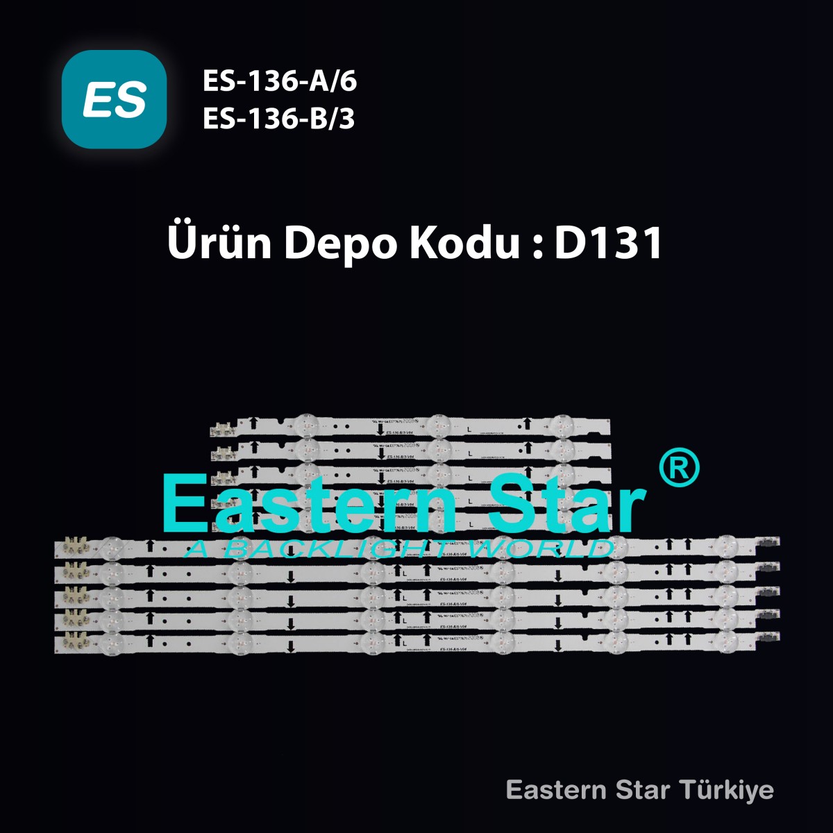 ES-136, Samsung UE40H5070, UE40H5570, UE40H5090, UE40H6270, UE40H6290, UE40H6410, UE40H6470, UE40H6500