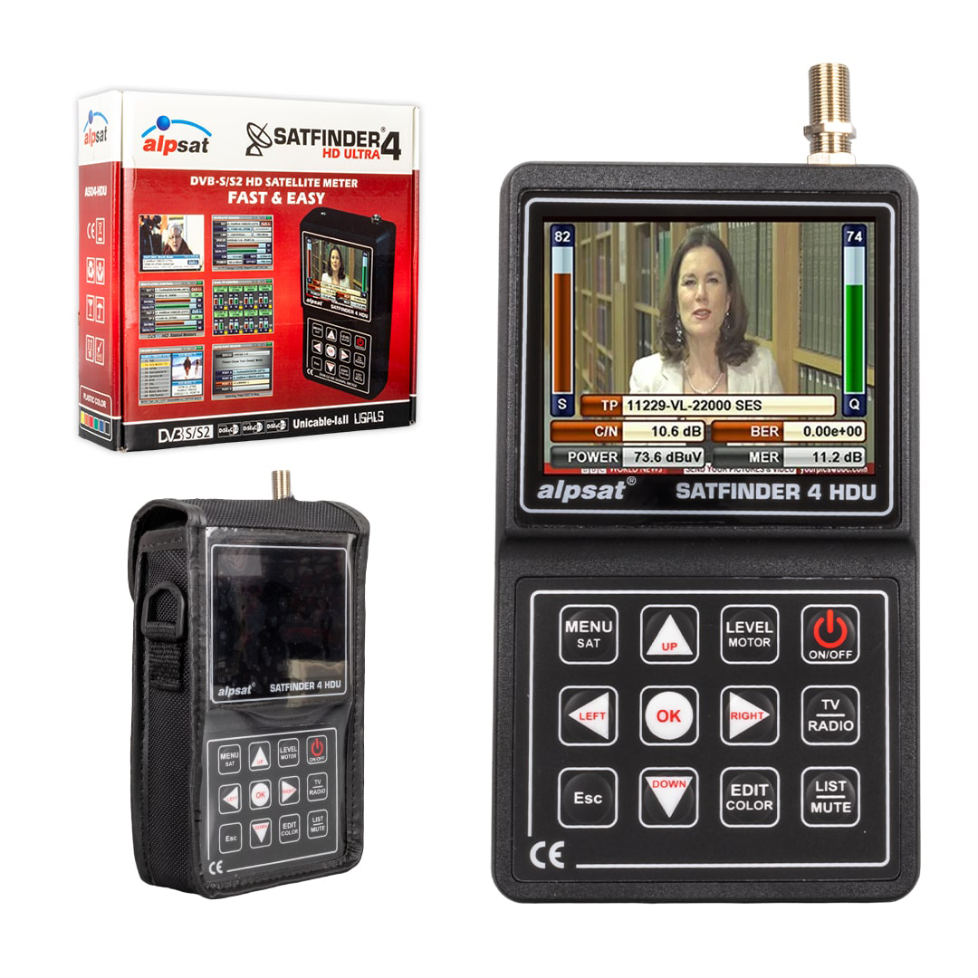 SATFINDER AS04-HDU 4 HD ULTRA 3.5" LCD EKRANLI UYDU YÖN BULUCU