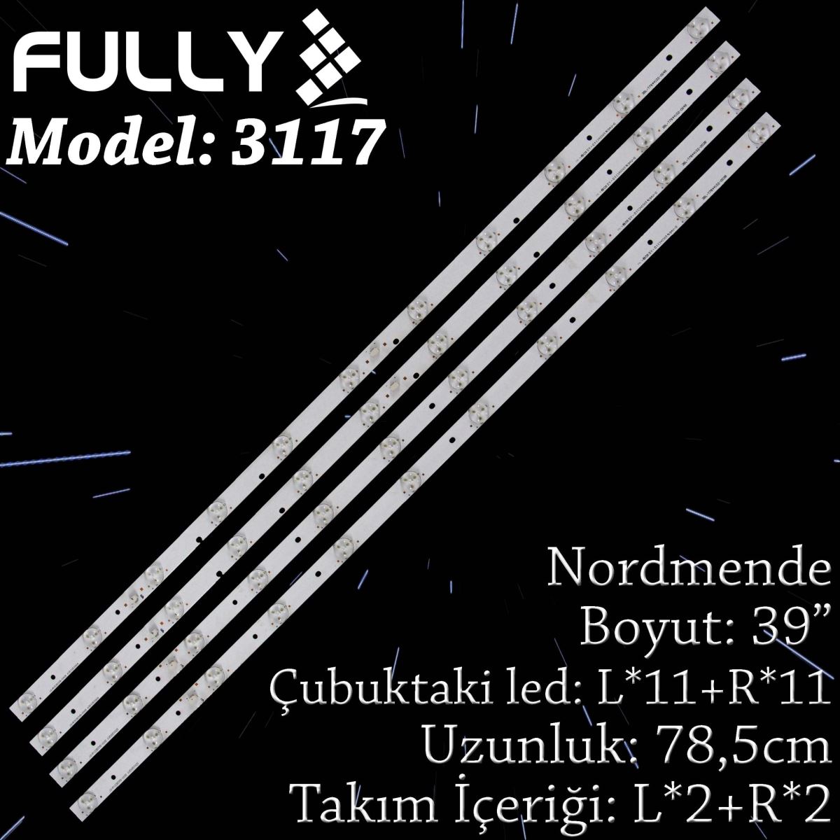 FULLY SET-3117 SANYO LE100S15FM, NORDMENDE LE100N10FM