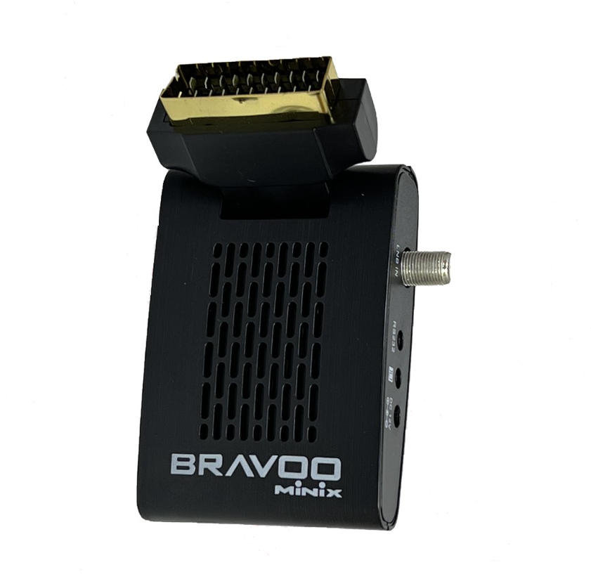 BRAVOO SCART TKGS'Lİ MİNİ SD SCART UYDU ALICISI