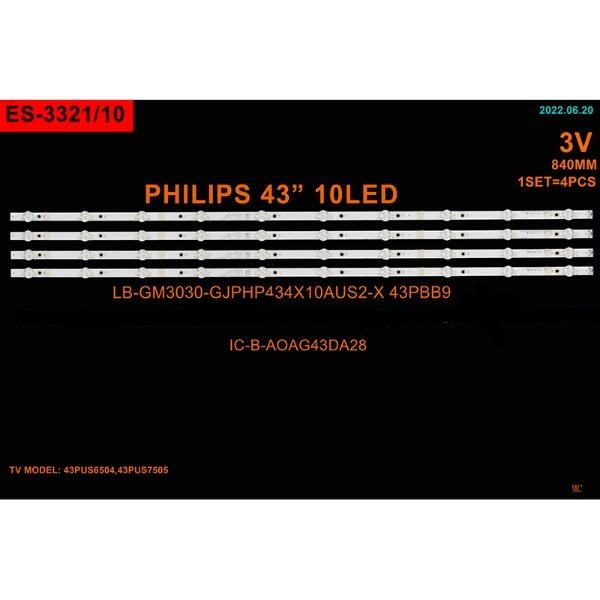 LB-GM3030-GJPHP434X10AUS2-X IC-B-AOAG43DA28, TPT430U3-EGYSKA.G, REV:S3A , TPT430U3-EQYSMA.G, REV:S3AA,