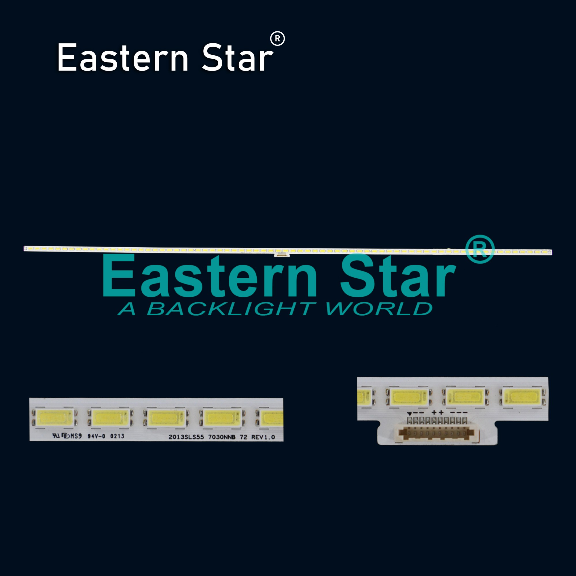 ES-ELED-495, SAMSUNG 2013SLS55 7030NNB 72 REV1.0, LJ96-06144B, LTA550HJ15, Philips 55PFL4508-12 TV LED BAR